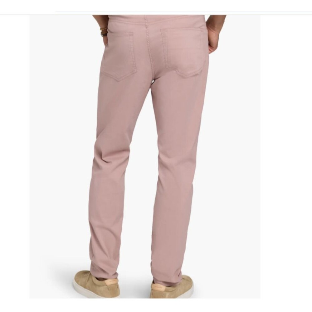 Faherty Movement 5-Pocket Pant Spring Quartz 40 Coolmax Stretch Organic Cotton - Picture 2 of 11